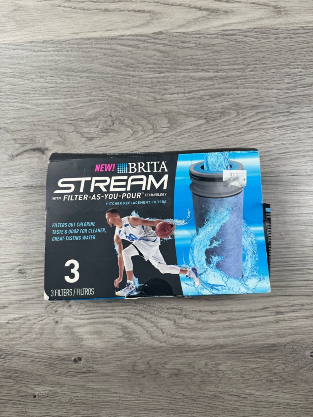 Brita Stream Pitcher Replacement Filters 3-Pack Filter-As-You-Pour Technology